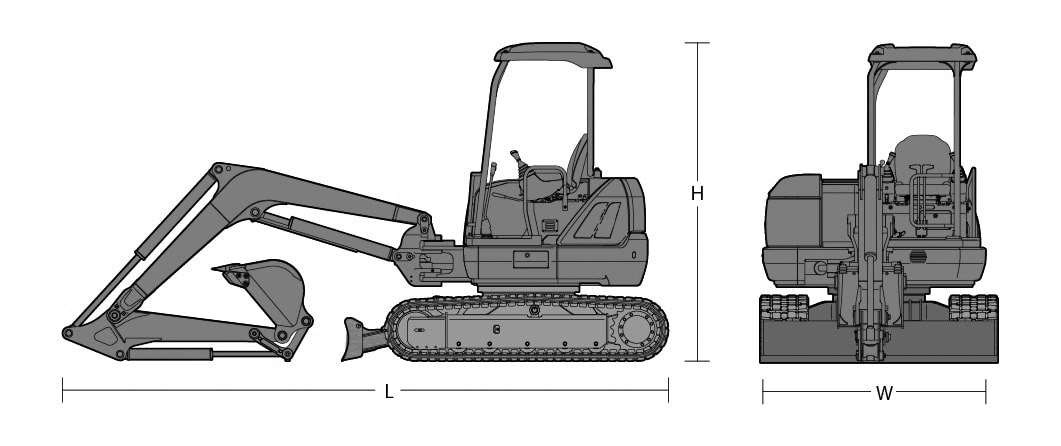 0.25m3（7ｔクラス）以上