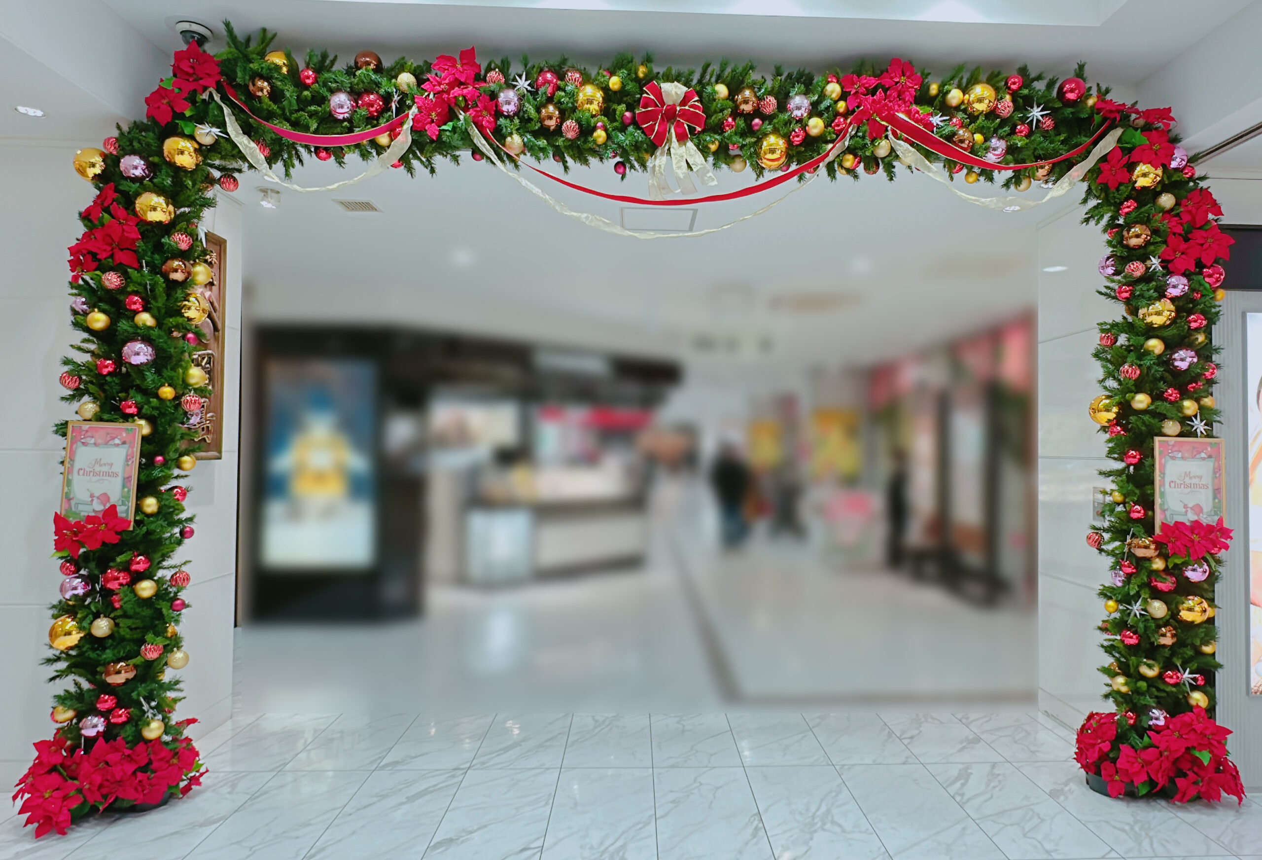 岡島 イベント装飾 クリスマス